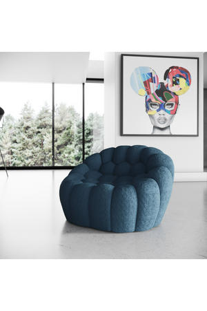 Hexagonal-Tufted Lounge Chair | OROA Modern Yolonda | Oroa.com