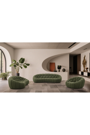 Green Tufted Sofa Set | OROA Modern Yolonda | Oroa.com