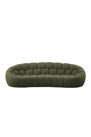 Hexagonal-Tufted Curved Sofa | OROA Modern Yolonda | Oroa.com