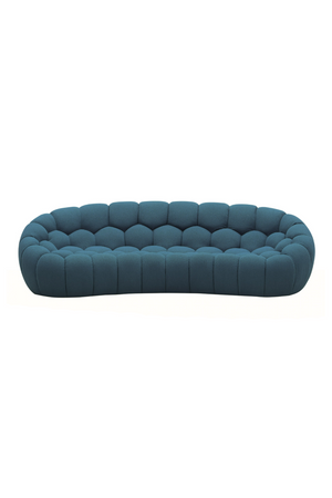 Hexagonal-Tufted Curved Sofa | OROA Modern Yolonda | Oroa.com