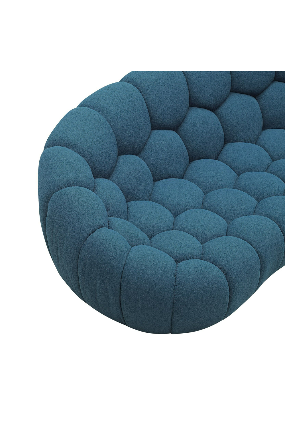 Hexagonal-Tufted Curved Sofa | OROA Modern Yolonda | Oroa.com