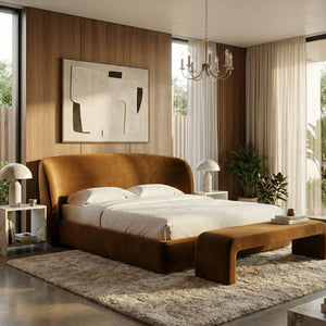   Fabric Upholstered Bed | Oroa.com