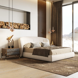   Fabric Upholstered Bed | Oroa.com