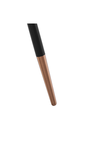 Round Black Ceramic Coffee Table S | OROA Modern Cayson | Oroa.com