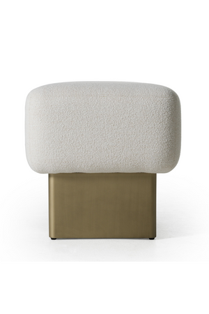 White Fabric Bench | OROA Modern Triumph | Oroa.com