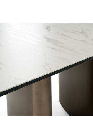 White Ceramic Dining Table | OROA Modern Bounty | Oroa.com