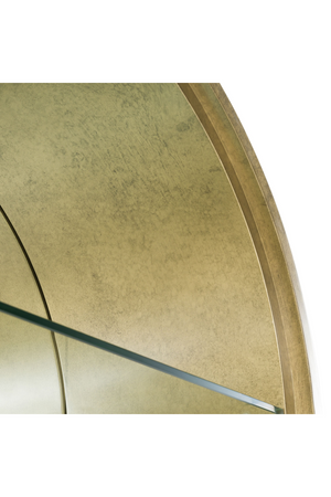 Antique Brass Arched Bookcase | OROA Modern Poise | Oroa.com