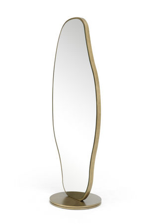 Antique Brass Freestanding Mirror | OROA Modern Esteem | Oroa.com