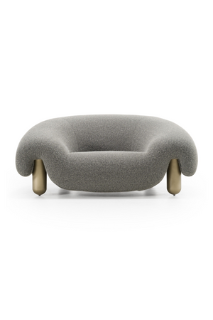 Gray Contemporary Accent Chair | OROA Modern Clarity | Oroa.com