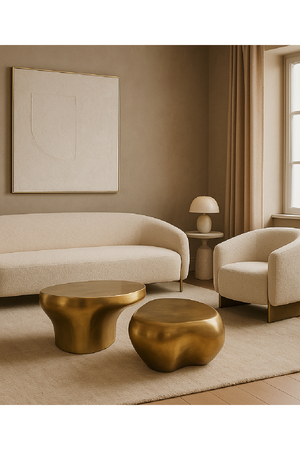 Beige Fabric Sofa | OROA Modern Thrive