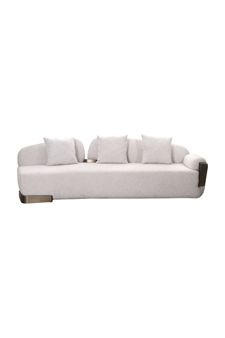   White Single-Armed Sofa | Oroa.com