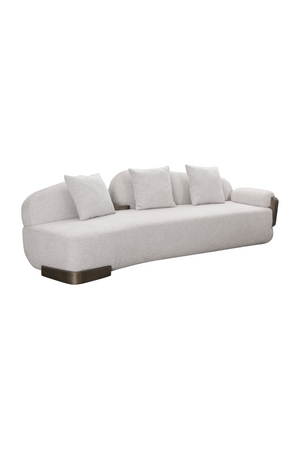   White Single-Armed Sofa | Oroa.com