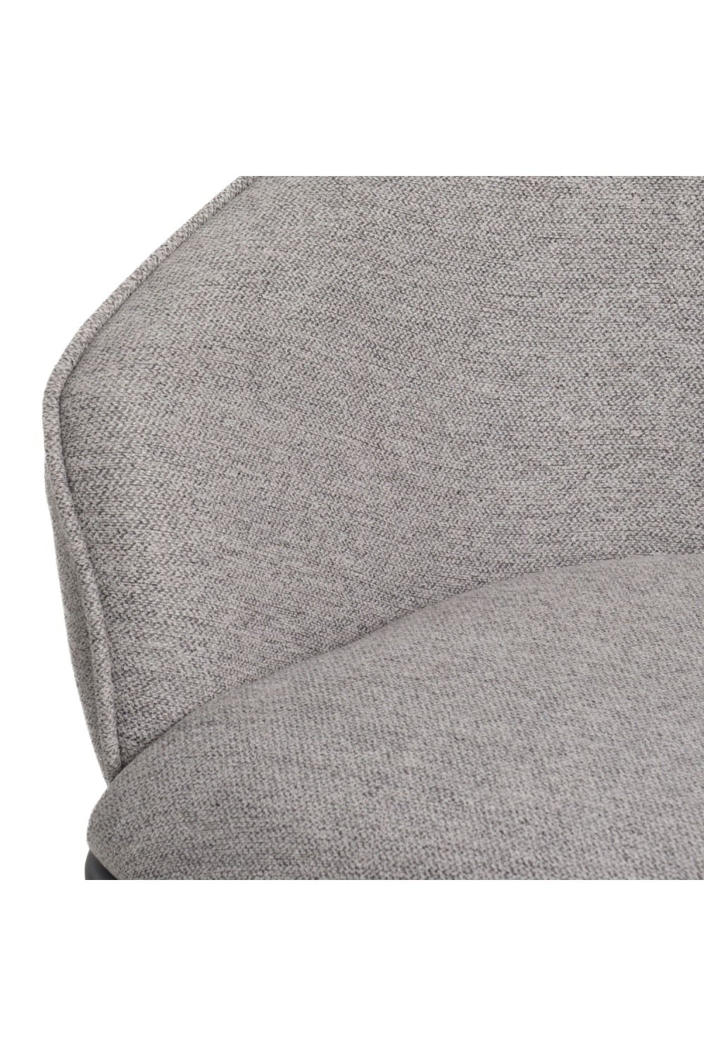 Gray Curved Counter Stool | OROA Modern Rumi | Oroa.com