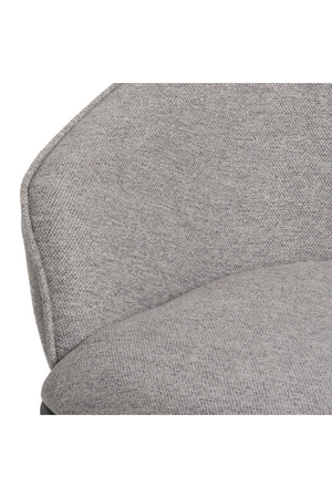 Gray Curved Counter Stool | OROA Modern Rumi | Oroa.com