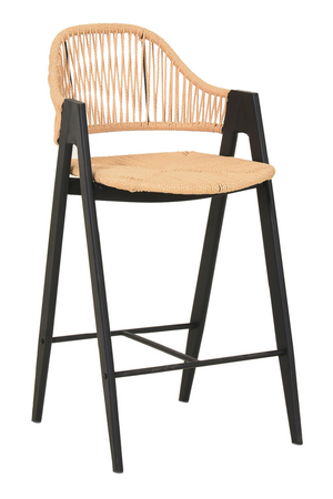 Woven Rattan Counter Stools (2) | OROA Modern Gayle | Oroa.com