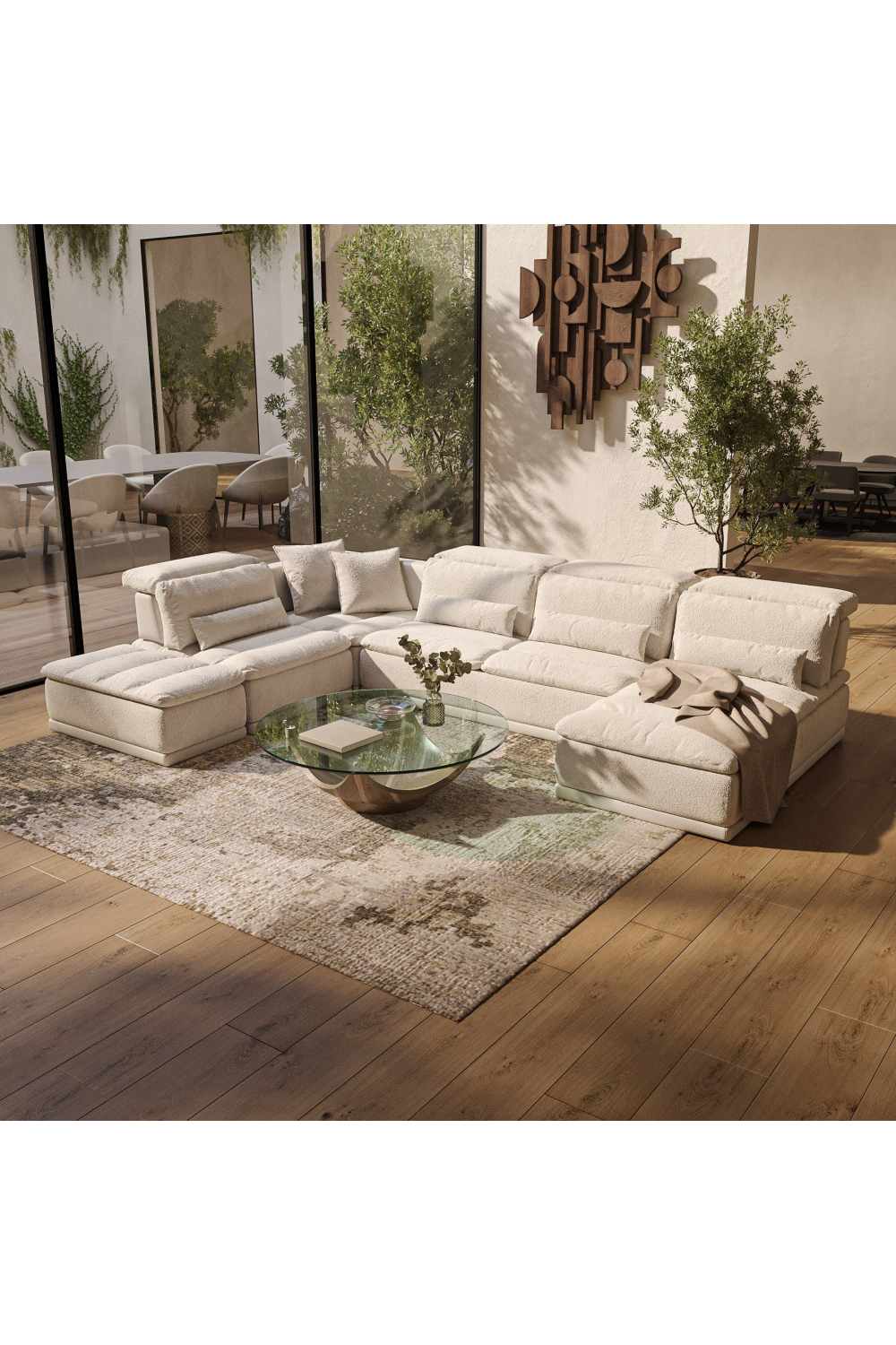 Adjustable Modular Sectional Sofa | OROA Modern Panorama | Oroa.com