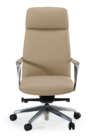 Tan Vegan Leather Office Chair | OROA Modern Ozark | Oroa.com