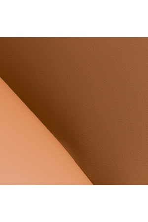 Brown Vegan Leather Accent Chair | OROA Modern Cedric | Oroa.com