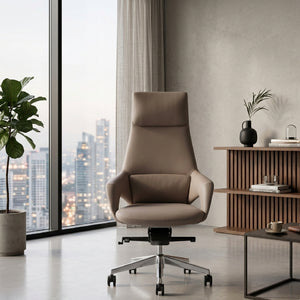 High-Back Leather Office Chair | OROA Modern Prost | Oroa.com
