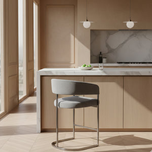 Bucket Seat Counter Chair | OROA Modern Sebastian