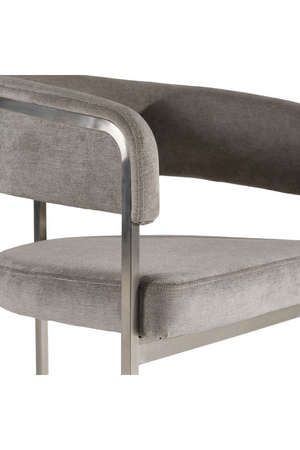 Brass-Framed Dining Side Chair | OROA Modern Sebastian | Oroa.com