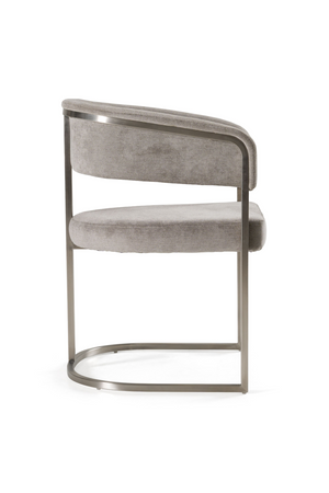 Brass-Framed Dining Side Chair | OROA Modern Sebastian | Oroa.com
