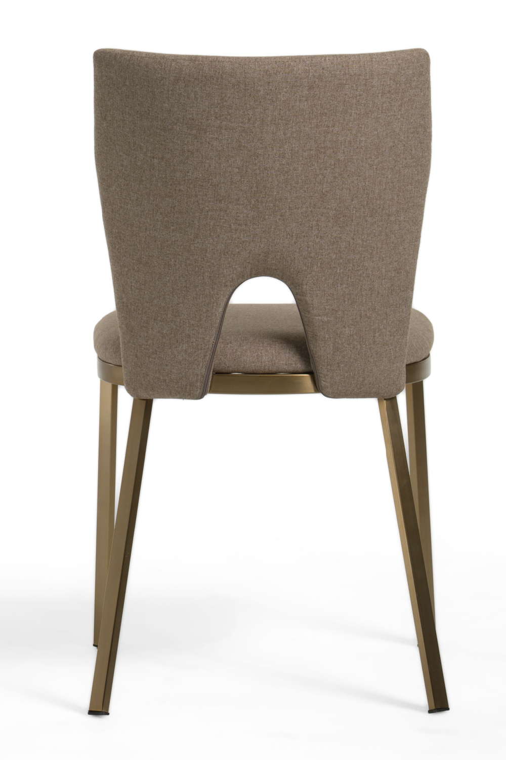 Beige Cutout-Back Dining Chairs (2) | OROA Modern Burton | Oroa.com