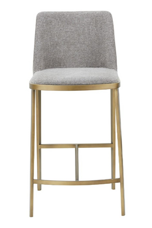 Gray Fabric Counter Stool | OROA Modern Brent | Oroa.com