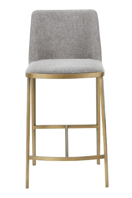 Gray Fabric Counter Stool | OROA Modern Brent | Oroa.com