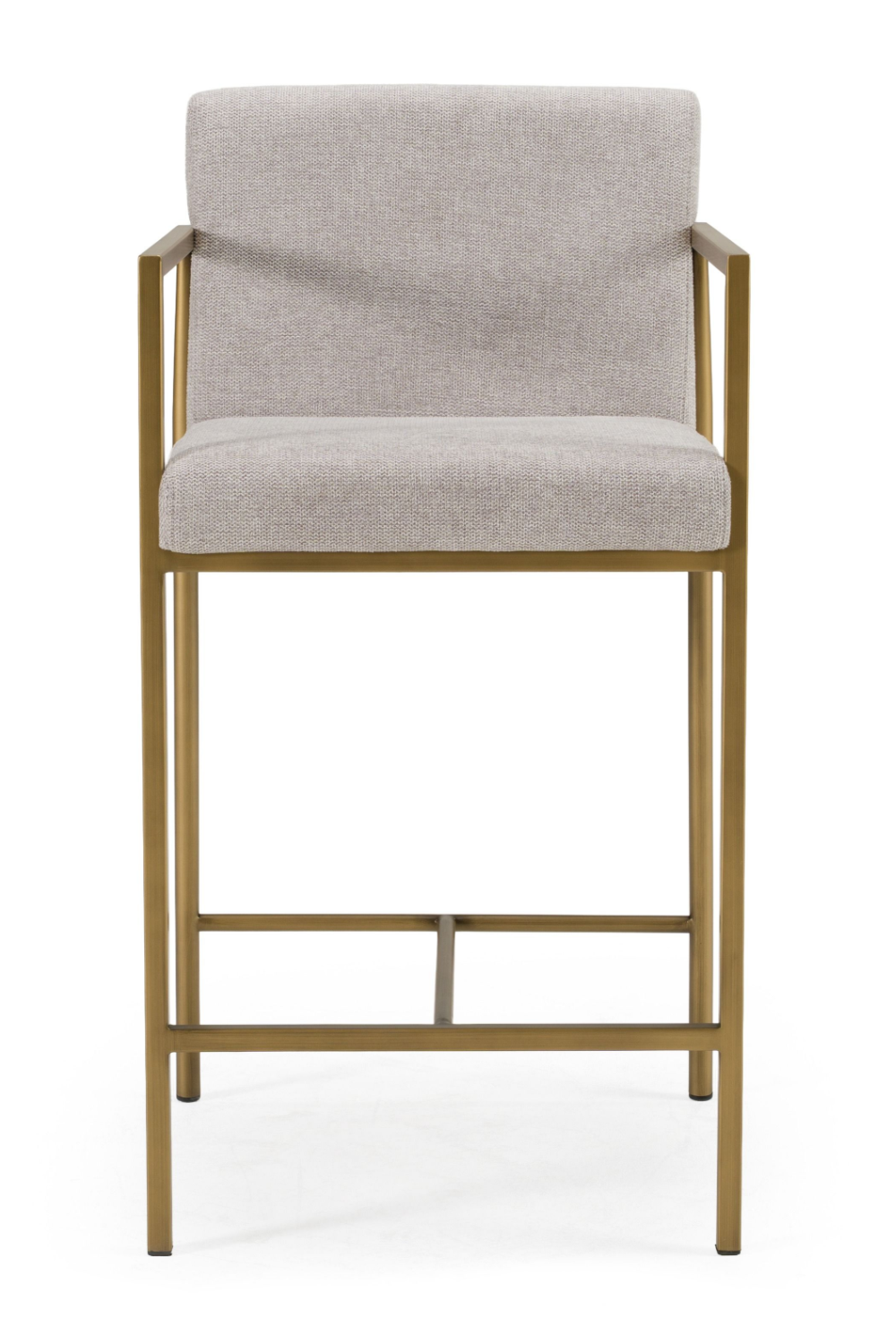 Brass Framed Counter Stool | OROA Modern Burnham | Oroa.com