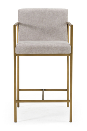 Brass Framed Counter Stool | OROA Modern Burnham | Oroa.com
