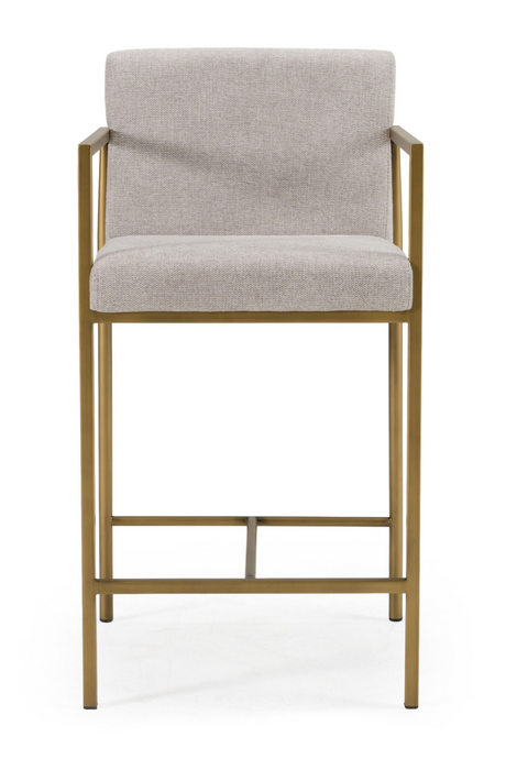 Brass Framed Counter Stool | OROA Modern Burnham | Oroa.com
