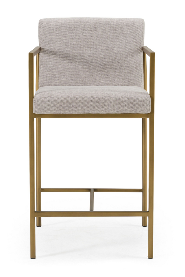Brass Framed Counter Stool | OROA Modern Burnham | Oroa.com