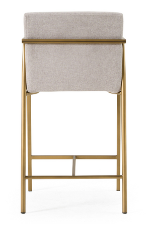 Brass Framed Counter Stool | OROA Modern Burnham | Oroa.com