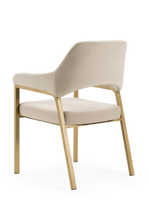 Beige Dining Armchair | OROA Modern George | Oroa.com