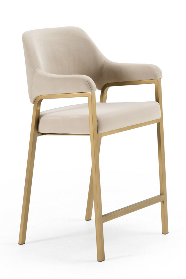 Beige Counter Armchair | OROA Modern George | Oroa.com