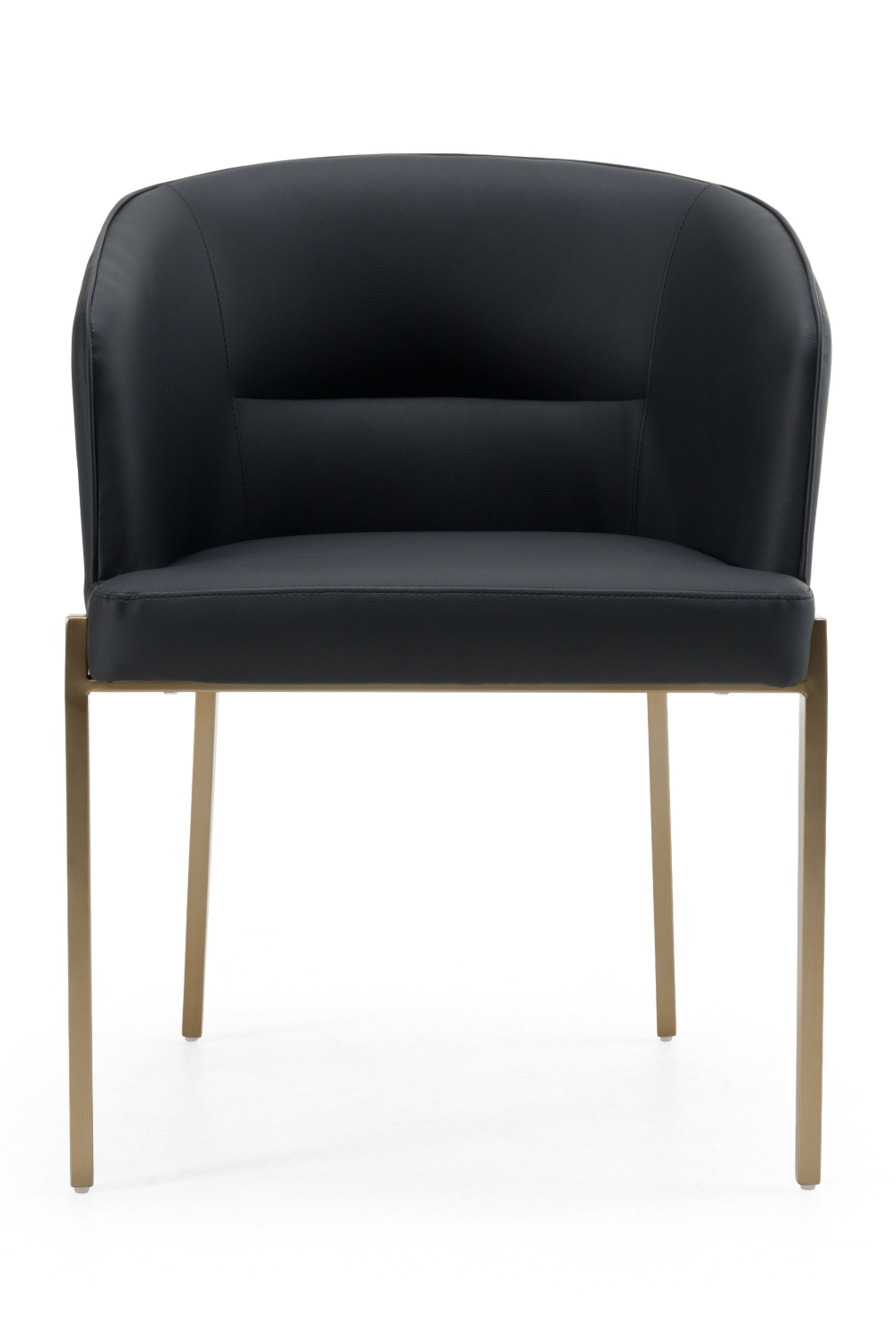 Gray Vegan Leather Dining Chair | OROA Modern Kravitz | Oroa.com