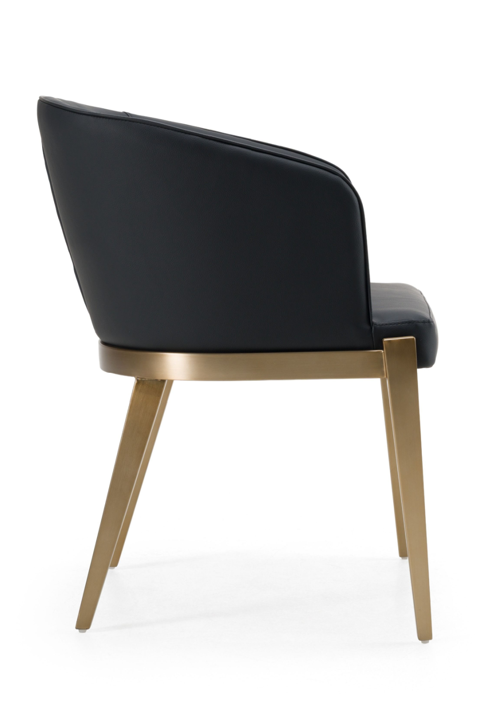 Gray Vegan Leather Dining Chair | OROA Modern Kravitz | Oroa.com