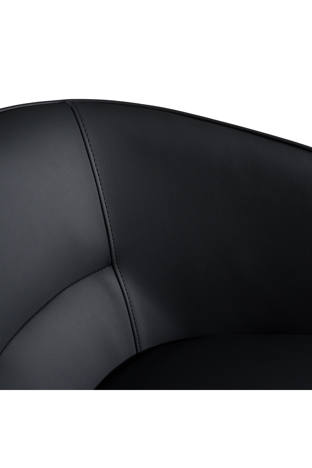 Gray Vegan Leather Dining Chair | OROA Modern Kravitz | Oroa.com