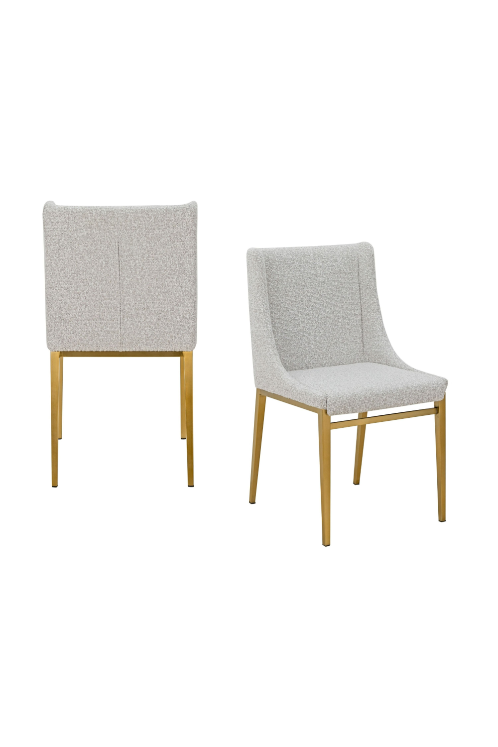 Sloped Arm Dining Chair Set (2) | OROA Modern Mimi | Oroa.com