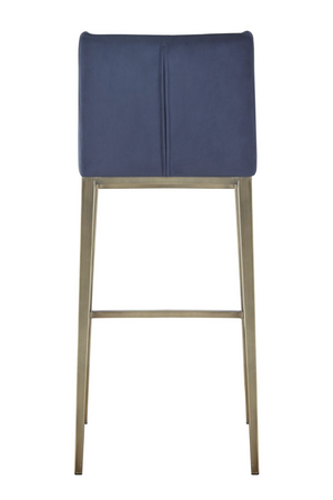Blue Velvet Bar Stools (2) | Novi Living Mimi | Oroa.com