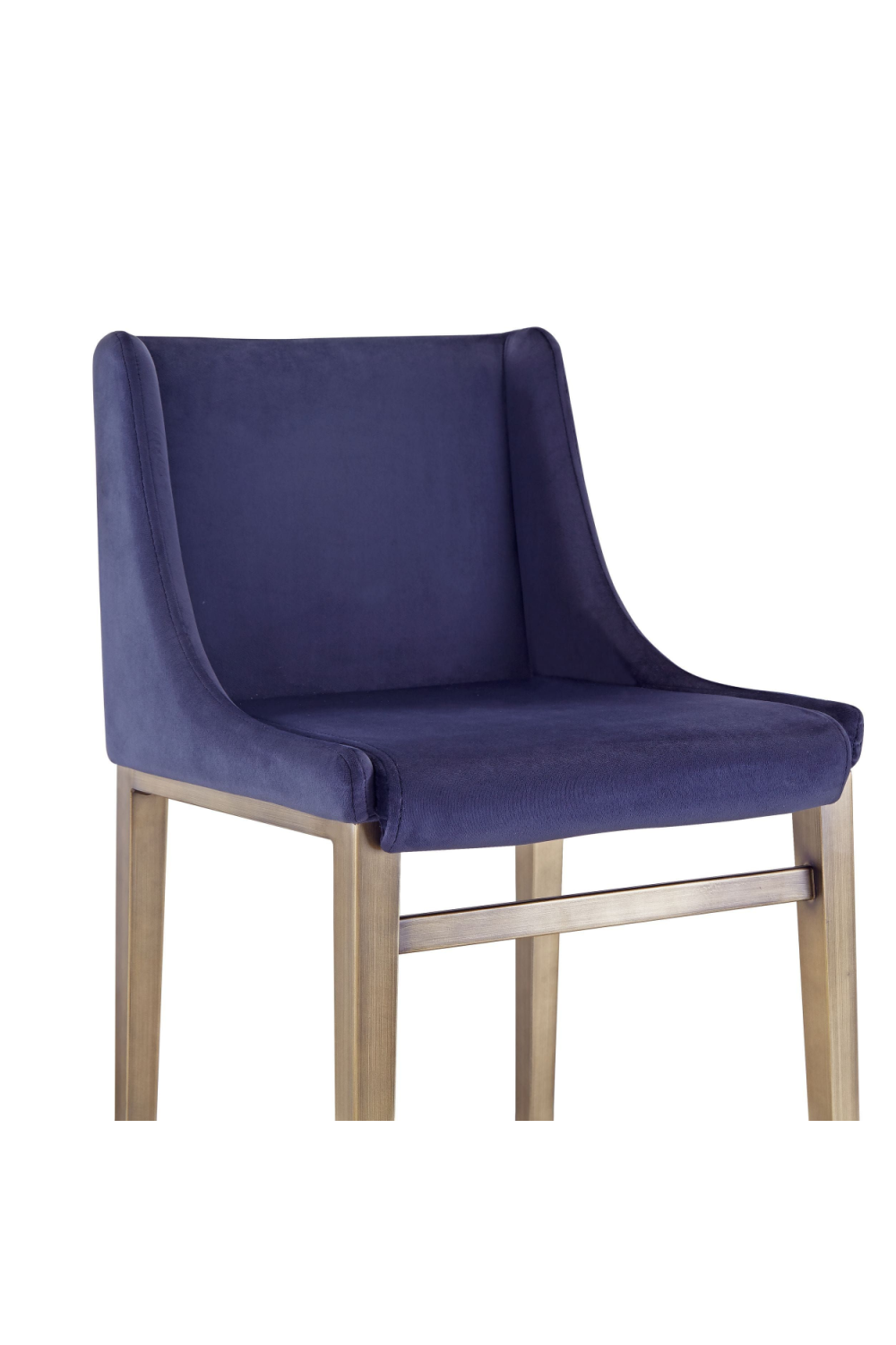 Blue Velvet Bar Stools (2) | Novi Living Mimi | Oroa.com