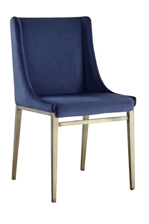 Sloped Arm Dining Chair Set (2) | OROA Modern Mimi | Oroa.com