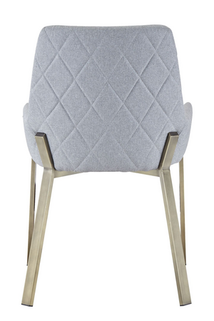 Gray Upholstered Dining Chair | OROA Modern Ganon | Oroa.com