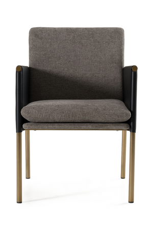 Gray Vegan Leather Dining Chair | OROA Modern Engel | Oroa.com