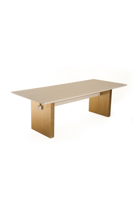 Cream Ash Veneer Dining Table | OROA Modern Angus | Oroatrade.com
