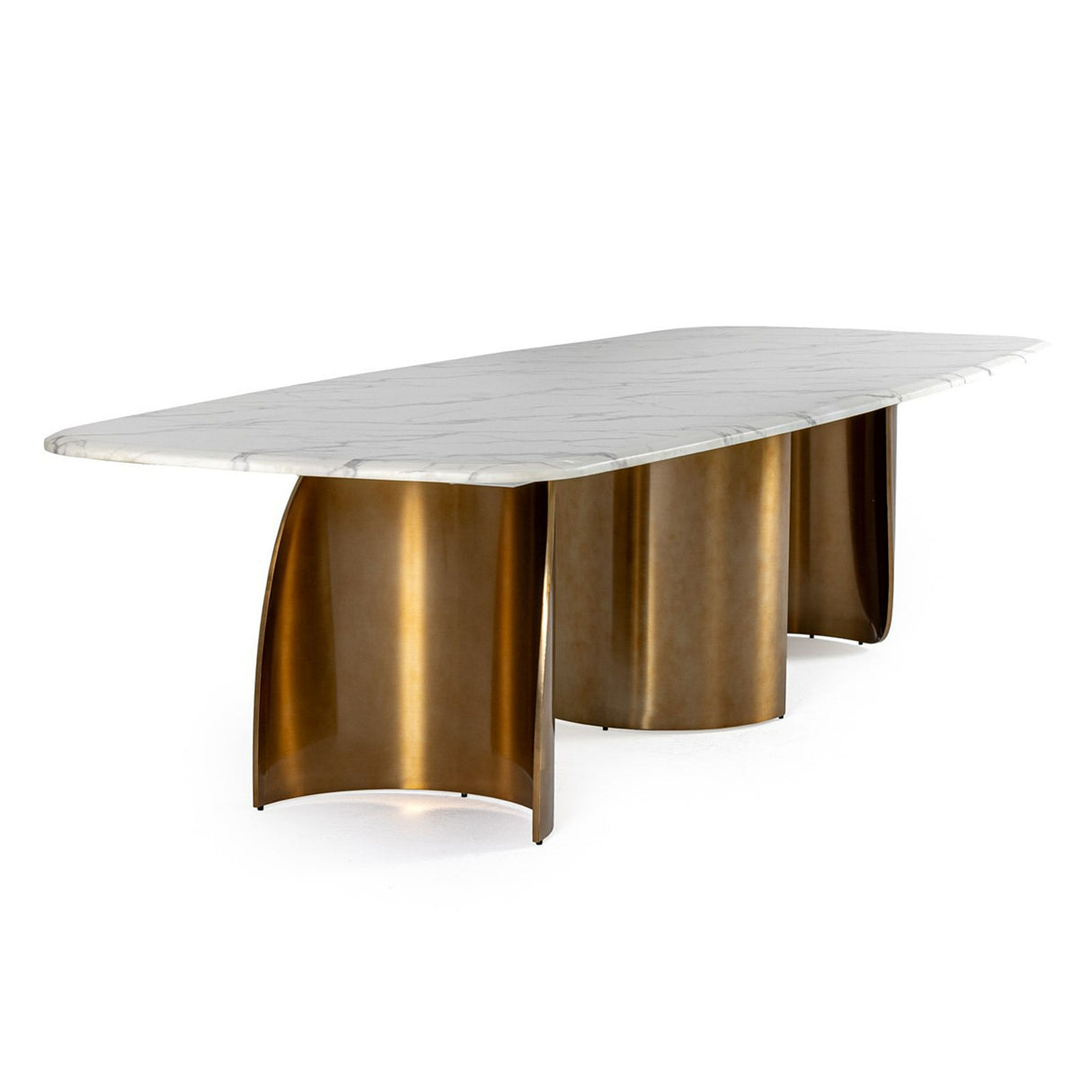   White Marble Dining Table | Oroa.com