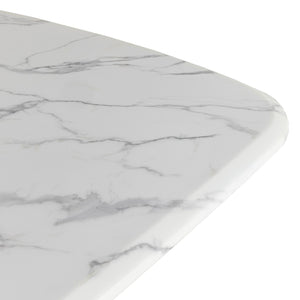   White Marble Dining Table | Oroa.com