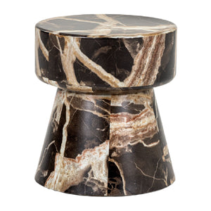 Marble Finished Round End Tables (2) | OROA Modern Marlow