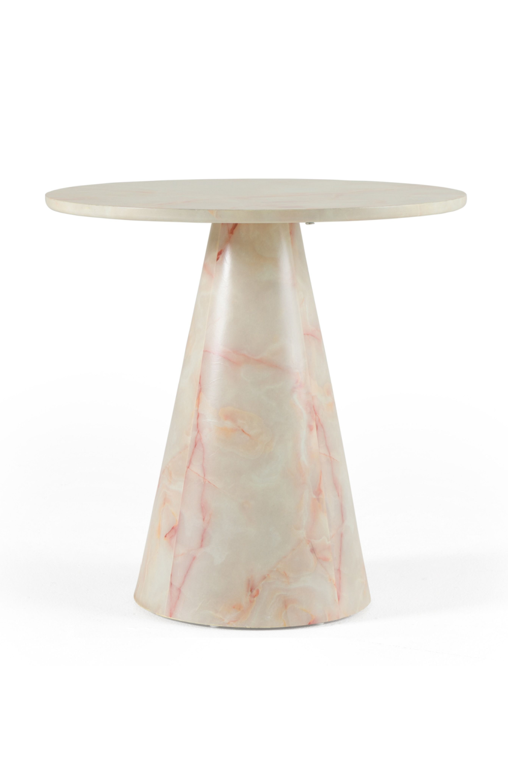 Marble Conical Base End Table | OROA Modern Pampa | Oroa.com